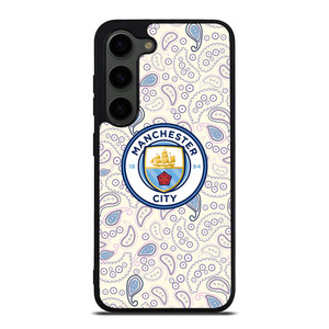 MANCHESTER CITY PUMA PATTERN Samsung Galaxy S23 Plus Case Cover