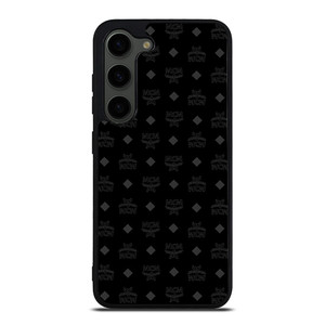 MCM WORLDWIDE TRIPPLE BLACK Samsung Galaxy S23 Plus Case Cover