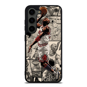 MICHAEL JORDAN MANGA ART Samsung Galaxy S23 Plus Case Cover MICHAEL JORDAN MANGA ART Samsung Galaxy S23 Plus Case Cover