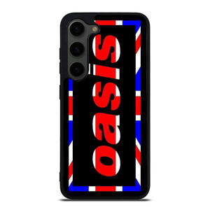 OASIS UNION JACK LOGO Samsung Galaxy S23 Plus Case Cover