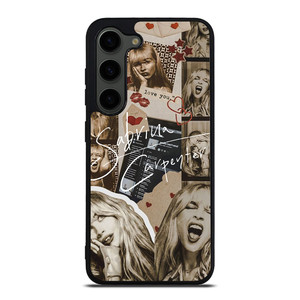 SABRINA CARPENTER BROWN COLLAGE Samsung Galaxy S23 Plus Case Cover SABRINA CARPENTER BROWN COLLAGE Samsung Galaxy S23 Plus Case Cover