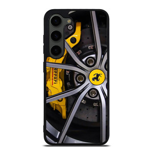 SCUDERIA FERRARI CAR WHEEL Samsung Galaxy S23 Plus Case Cover SCUDERIA FERRARI CAR WHEEL Samsung Galaxy S23 Plus Case Cover