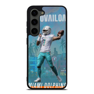TUA TAGOVAILOA MIAMI DOLPHINS Samsung Galaxy S23 Plus Case Cover TUA TAGOVAILOA MIAMI DOLPHINS Samsung Galaxy S23 Plus Case Cover