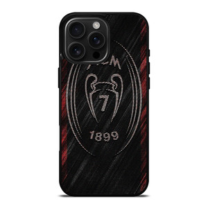 AC MILAN ROSSONERI CHAMPIONS LEAGUE iPhone 16 Pro Max Case Cover AC MILAN ROSSONERI CHAMPIONS LEAGUE iPhone 16 Pro Max Case Cover