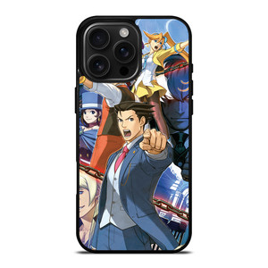 ACE ATTORNEY GAMES iPhone 16 Pro Max Case Cover