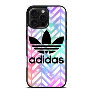 ADIDAS COLORFUL ZIG ZAG LOGO iPhone 16 Pro Max Case Cover ADIDAS COLORFUL ZIG ZAG LOGO iPhone 16 Pro Max Case Cover