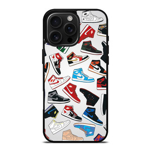 AIR JORDAN 1 SNEAKERS COLLECTION iPhone 16 Pro Max Case Cover AIR JORDAN 1 SNEAKERS COLLECTION iPhone 16 Pro Max Case Cover