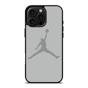 AIR JORDAN GREY LOGO iPhone 16 Pro Max Case Cover