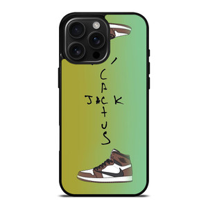 AIR JORDAN X TRAVIS SCOTT CACTUS JACK iPhone 16 Pro Max Case Cover AIR JORDAN X TRAVIS SCOTT CACTUS JACK iPhone 16 Pro Max Case Cover