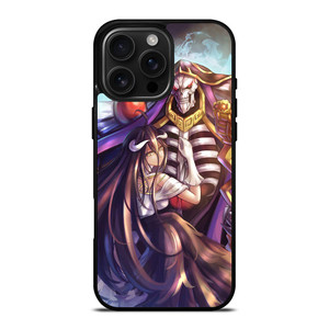 ALBEDO AND AINZ OVERLORD ANIME iPhone 16 Pro Max Case Cover ALBEDO AND AINZ OVERLORD ANIME iPhone 16 Pro Max Case Cover