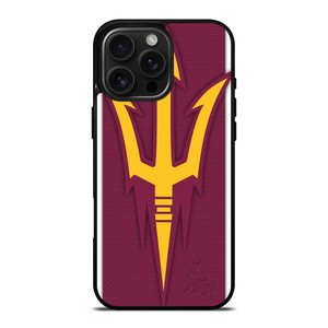 ARIZONA STATE SUN DEVILS FOOTBALL EMBLEM iPhone 16 Pro Max Case Cover