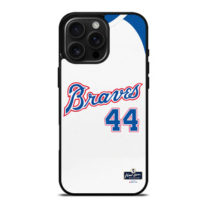 ATLANTA BRAVES HANK AARON KIT iPhone 16 Pro Max Case Cover