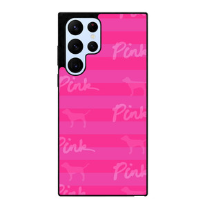 PINK NATION LUXE DOG STRIPE  Samsung Galaxy S22 Ultra Case Cover
