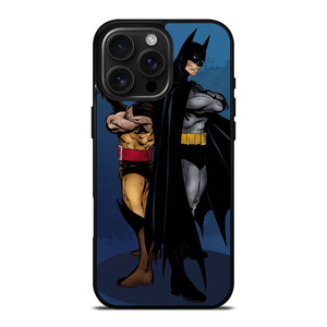 BATMAN AND WOLVERINE ART iPhone 16 Pro Max Case Cover