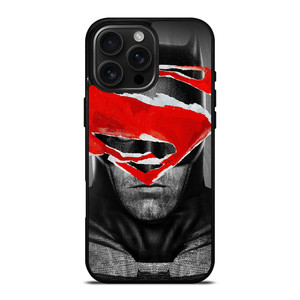 BATMAN SUPERMAN SYMBOL iPhone 16 Pro Max Case Cover