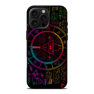 BILL CIPHER WHEEL COLORFUL iPhone 16 Pro Max Case Cover