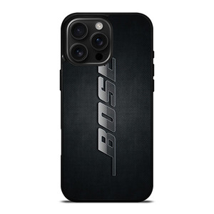 BOSE SPEAKERS METAL EMBLEM iPhone 16 Pro Max Case Cover