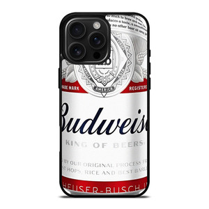 BUDWEISER KING OF BEERS CAN iPhone 16 Pro Max Case Cover