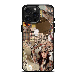 BURBERRY DANIELLE NEWJEANS iPhone 16 Pro Max Case Cover BURBERRY DANIELLE NEWJEANS iPhone 16 Pro Max Case Cover