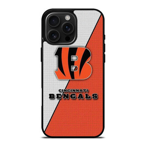 CINCINNATI BENGALS FOOTBALL NFL EMBLEM iPhone 16 Pro Max Case Cover