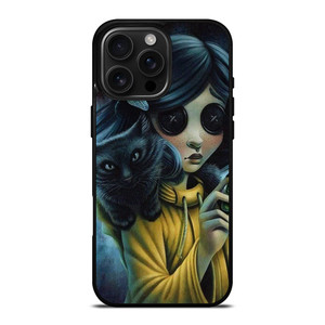 CORALINE AND CAT iPhone 16 Pro Max Case Cover