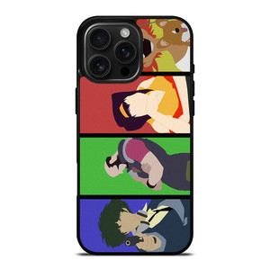 COWBOY BEBOP ANIME COLLAGE iPhone 16 Pro Max Case Cover