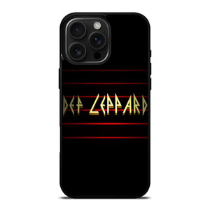 DEF LEPPARD LOGO iPhone 16 Pro Max Case Cover