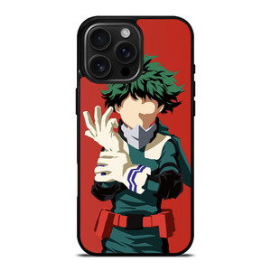 DEKU IZUKU MIDORIYA MY HERO ACADEMIA MANGA iPhone 16 Pro Max Case Cover