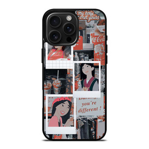 DISNEY PRINCESS MULAN AESTHETIC COLLAGE iPhone 16 Pro Max Case Cover DISNEY PRINCESS MULAN AESTHETIC COLLAGE iPhone 16 Pro Max Case Cover