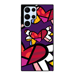 ROMERO BRITTO LOVE BUTTERFLY  Samsung Galaxy S22 Ultra Case Cover