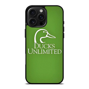 DUCKS UNLIMITED GREEN LOGO iPhone 16 Pro Max Case Cover DUCKS UNLIMITED GREEN LOGO iPhone 16 Pro Max Case Cover