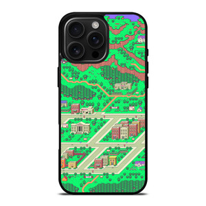 EARTHBOUND GAMES MAP iPhone 16 Pro Max Case Cover EARTHBOUND GAMES MAP iPhone 16 Pro Max Case Cover