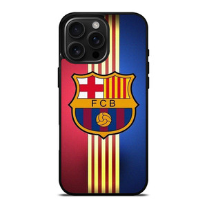 FC BARCELONA STRIPE LOGO iPhone 16 Pro Max Case Cover FC BARCELONA STRIPE LOGO iPhone 16 Pro Max Case Cover