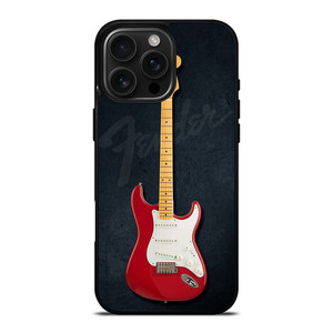 FENDER GUITAR RED iPhone 16 Pro Max Case Cover FENDER GUITAR RED iPhone 16 Pro Max Case Cover