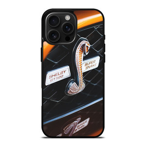 FORD SHELBY GT 500 SUPER SNAKE EMBLEM iPhone 16 Pro Max Case Cover