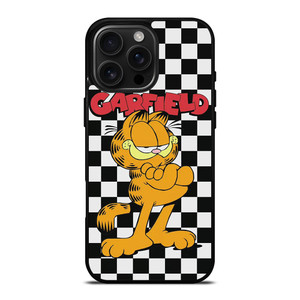 GARFIELD CAT CHECKERBOARD iPhone 16 Pro Max Case Cover GARFIELD CAT CHECKERBOARD iPhone 16 Pro Max Case Cover