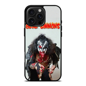 GENE SIMMONS KISS ROCK BAND iPhone 16 Pro Max Case Cover