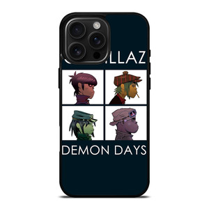GORILLAZ BAND DEMON DAYS iPhone 16 Pro Max Case Cover