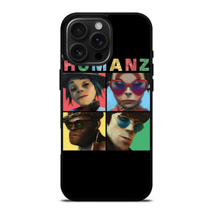 GORILLAZ BAND HUMANZ iPhone 16 Pro Max Case Cover GORILLAZ BAND HUMANZ iPhone 16 Pro Max Case Cover