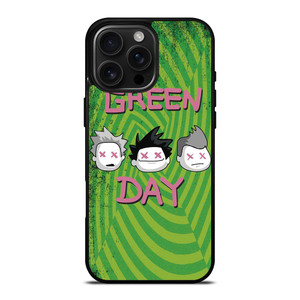 GREEN DAY ROCK BAND CARTOON ICON iPhone 16 Pro Max Case Cover