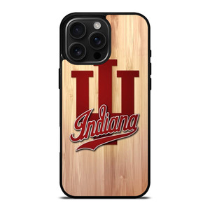 INDIANA HOOSIERS WOOD LOGO iPhone 16 Pro Max Case Cover INDIANA HOOSIERS WOOD LOGO iPhone 16 Pro Max Case Cover