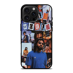 J COLE WORLD COLLAGE iPhone 16 Pro Max Case Cover J COLE WORLD COLLAGE iPhone 16 Pro Max Case Cover