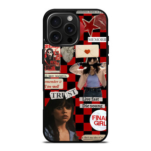 JENNA ORTEGA TARA CARPENTER SCREAM VI COLLAGE iPhone 16 Pro Max Case Cover