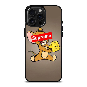 JERRY MOUSE CARTOON SUPREME iPhone 16 Pro Max Case Cover JERRY MOUSE CARTOON SUPREME iPhone 16 Pro Max Case Cover