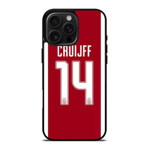 JOHAN CRUIJFF AJAX AMSTERDAM iPhone 16 Pro Max Case Cover JOHAN CRUIJFF AJAX AMSTERDAM iPhone 16 Pro Max Case Cover