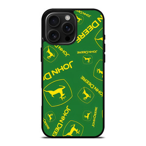 JOHN DEERE LOGO COLLAGE iPhone 16 Pro Max Case Cover JOHN DEERE LOGO COLLAGE iPhone 16 Pro Max Case Cover