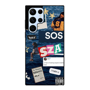 SZA SOS ALBUM COLLAGE Samsung Galaxy S22 Ultra Case Cover SZA SOS ALBUM COLLAGE Samsung Galaxy S22 Ultra Case Cover
