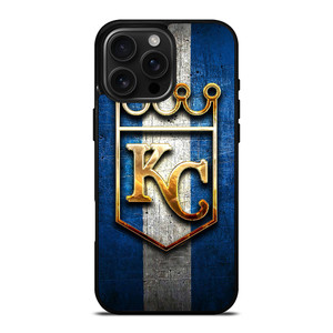 KANSAS CITY ROYALS GOLD EMBLEM iPhone 16 Pro Max Case Cover