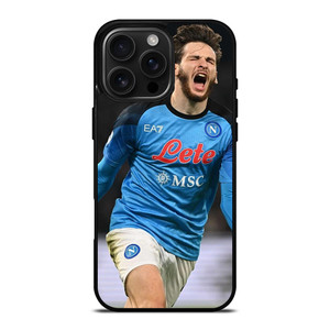 KHVICHA KVARATSKHELIA NAPOLI FOOTBALL iPhone 16 Pro Max Case Cover