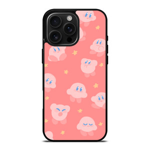 KIRBY GAMES PATTERN iPhone 16 Pro Max Case Cover